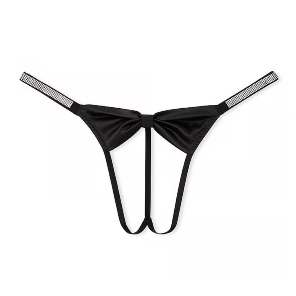 Victoria’s Secret Shine Strap Crotchless Panty